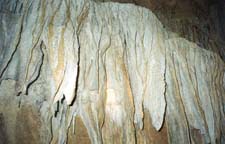 Formations inside Crocodile Cave